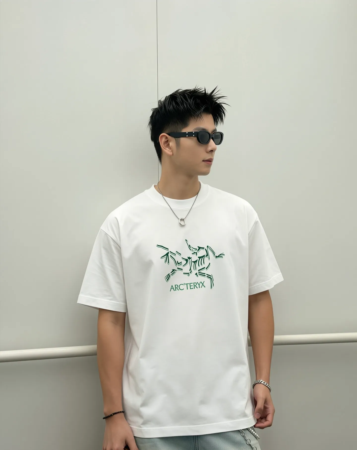 Arc～ 《 》 ， T ， ， Same Style， : Black White Coffee Brown Size：S（90-130 ） M（125-150 ） L（135-165 ） XL（160-190 ） XXL（185 ）